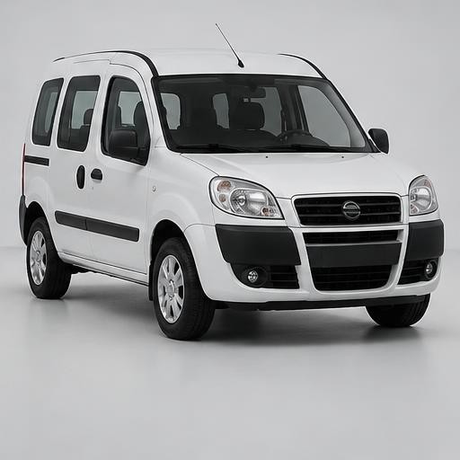 Utilitário ilustrativo semelhante ao Fiat Doblò
